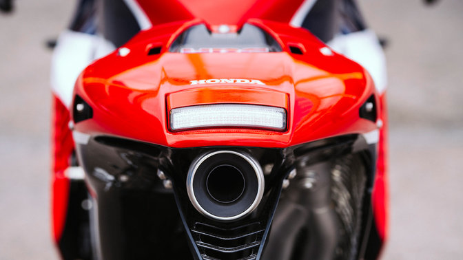 Zadný detail RC213V-S 